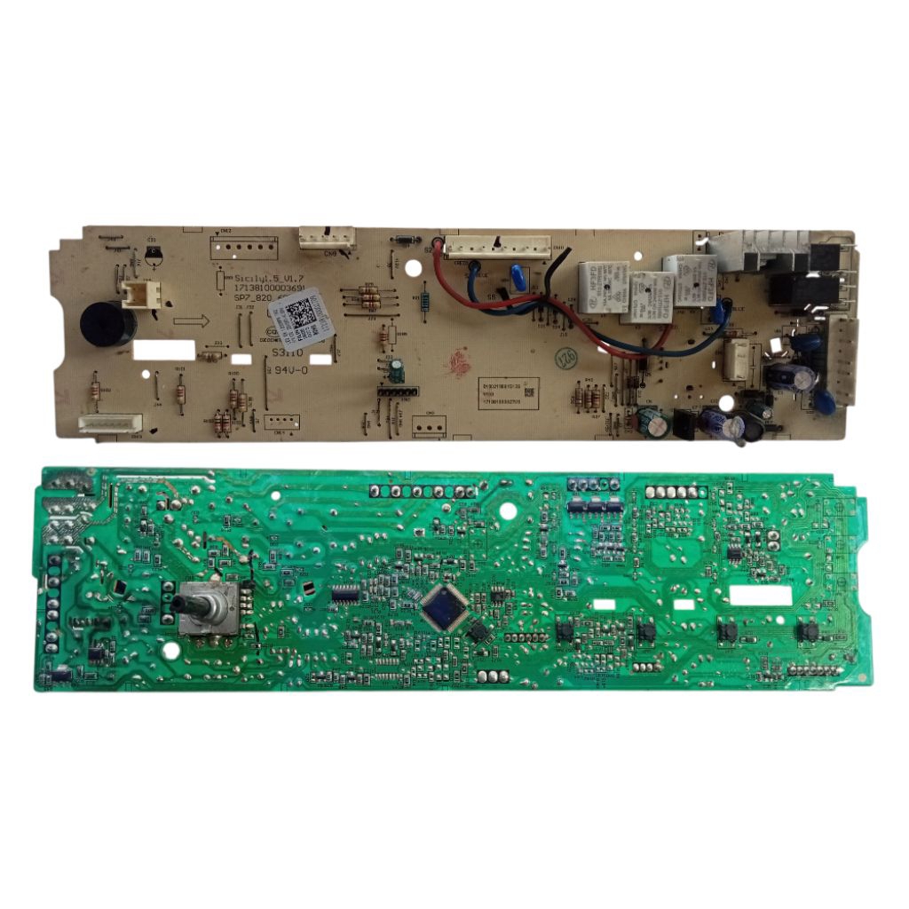 modul dan sparepart mesin cuci front loading midea MFG80-BS1203