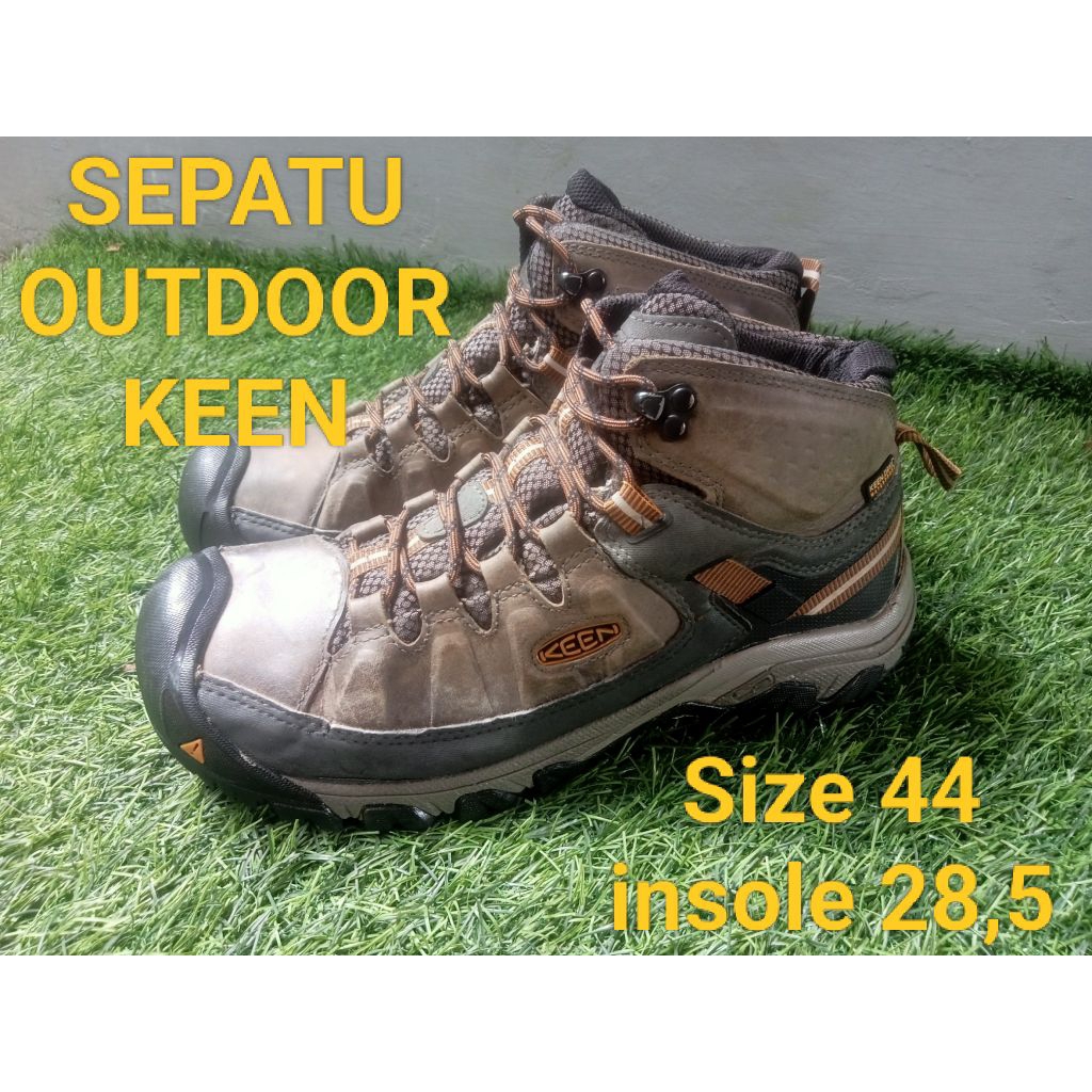 Sepatu Outdoor KEEN Size 44 insole 28