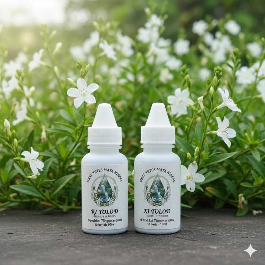 tetes Mata Bunga Kitolod Mengurangin Mata Berdebu dan Berlendir