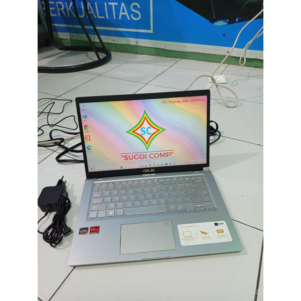 Laptop ASUS M415DAO AMD Ryzen 3 3250u || RAM 8GB || SSD 512