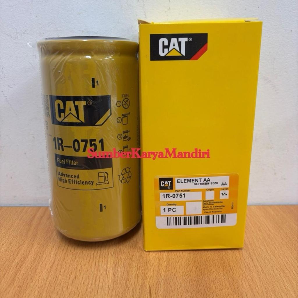 Caterpillar 1R-0751 Fuel Filter  Filter Solar Caterpillar 1R-0751 / Cat Element 1R-0751