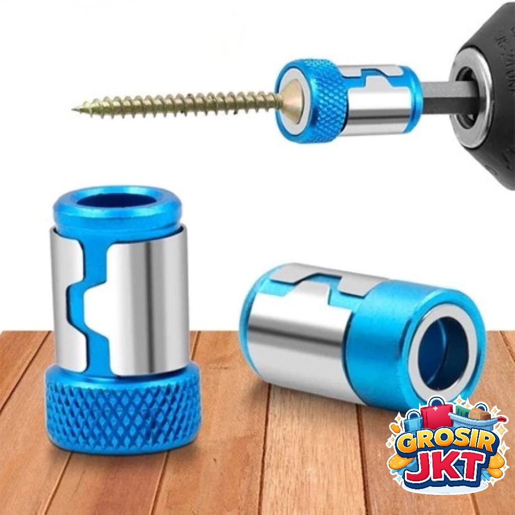 Mata Bor Obeng Cincin Magnetik Adapter Kepala Sekrup Magnetic Ring Screwdriver HM1126