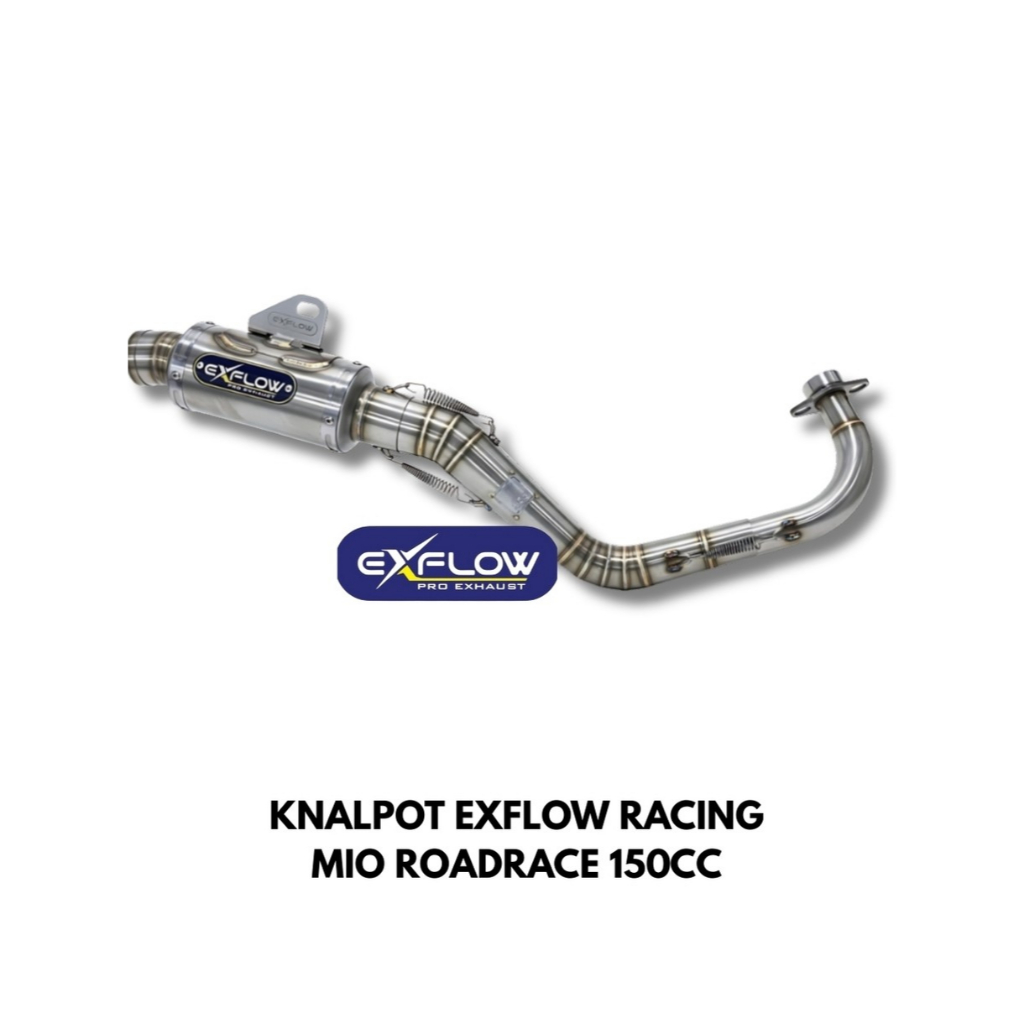 KNALPOT EXFLOW RACING MIO ROADRACE 150cc