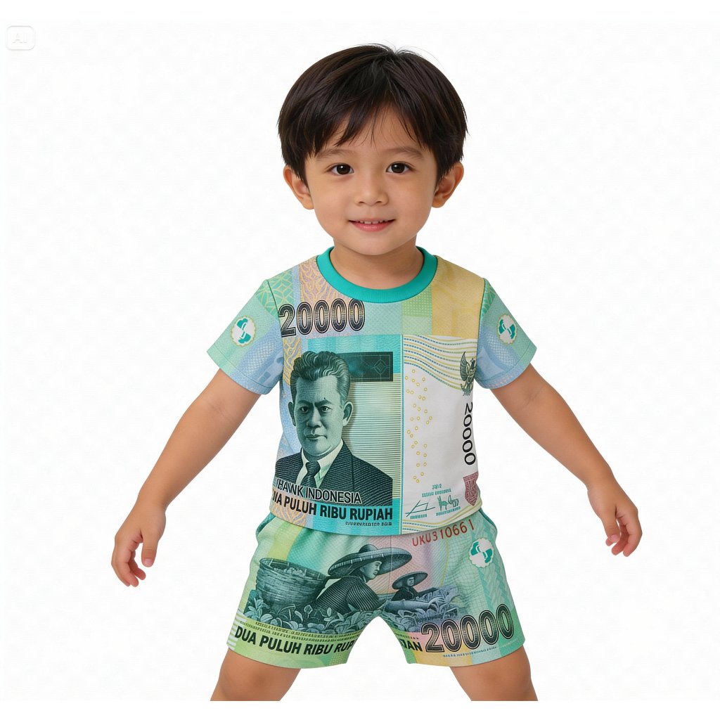 SETELAN BAJU ANAK LIMITED EDITION DUIT money money