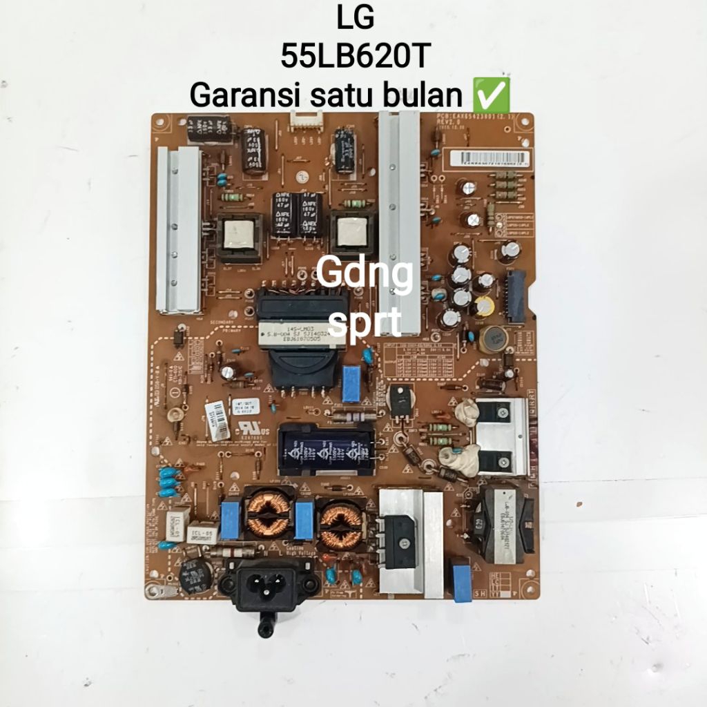 Psu LG 55LB620T power supply mesin tv regulator tv led