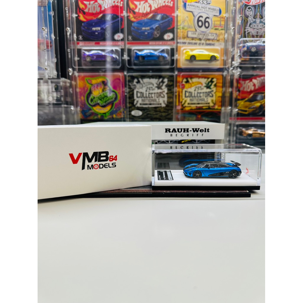 VMB Models 1:64 Koenigsegg Agera R Monterey Blue