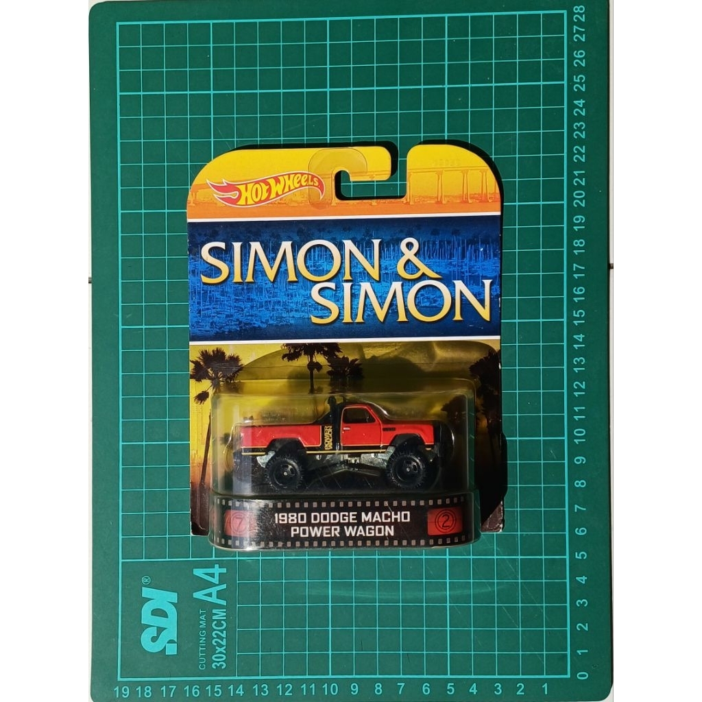 Hot Wheels 1980 Dodge Macho Power Wagon Simon & Simon Retro