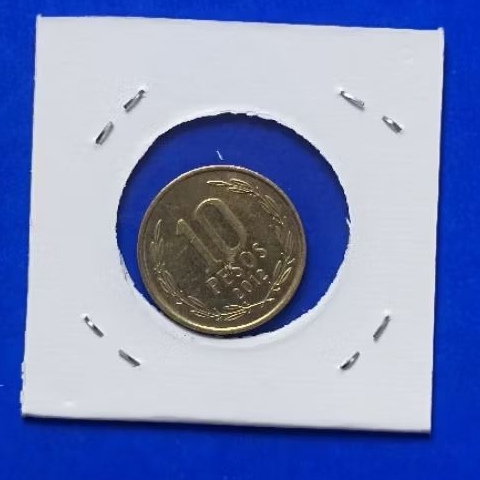 UANG KOIN CHILI 1O PESOS 2O12