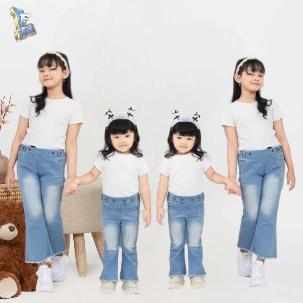 CUTBRAY JEANS RIPED ANAK TANGGUNG USIA 3 - 11 TAHUN // CELANA JEANS ANAK PEREMPUAN // CUTBRAY ANAK K
