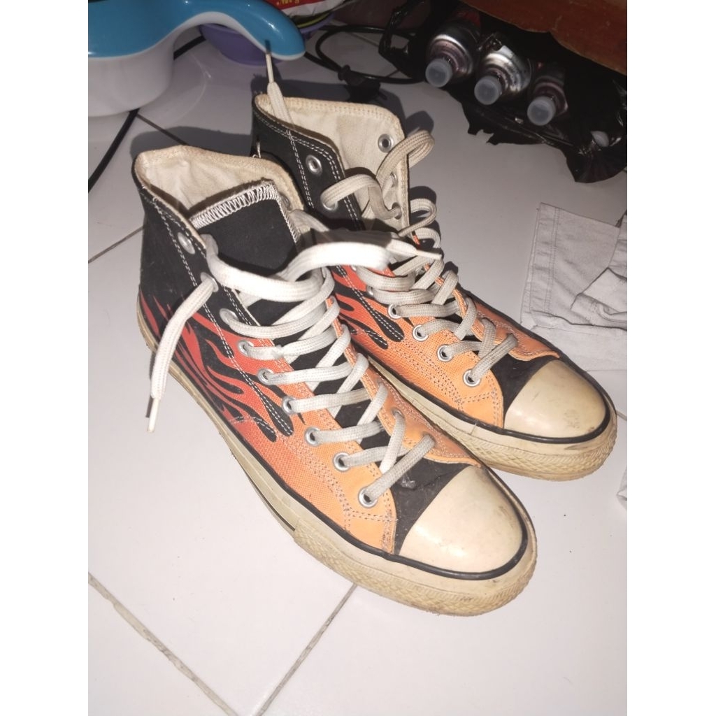 sepatu converse 70 high flame