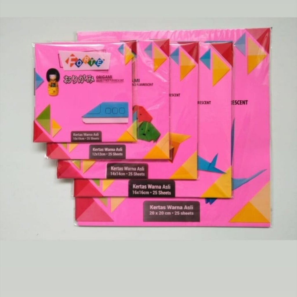 Origami/Kertas Origami/Kertas Lipat Murah 1X5 ( ISI 5 BUNGKUS )