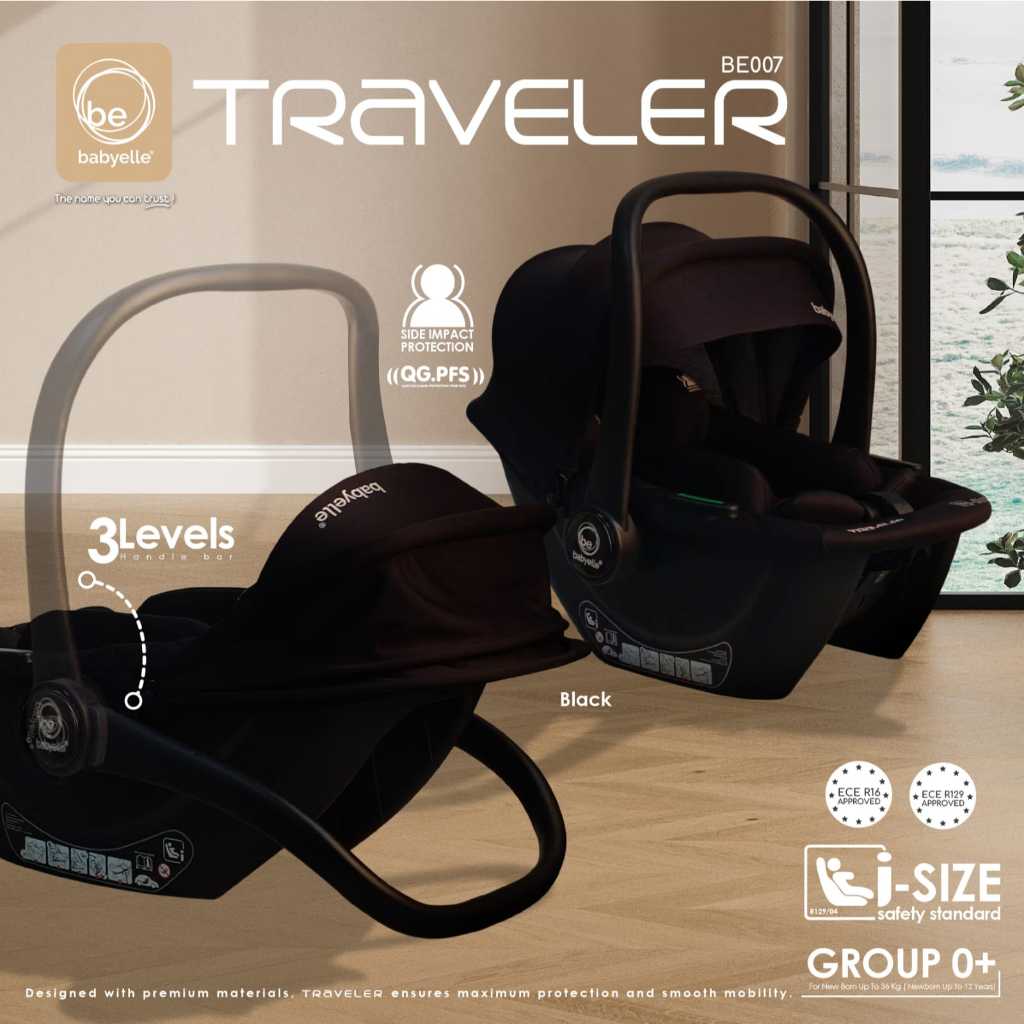 Babyelle Traveler BE 007 Infant Car Seat Baby Carrier