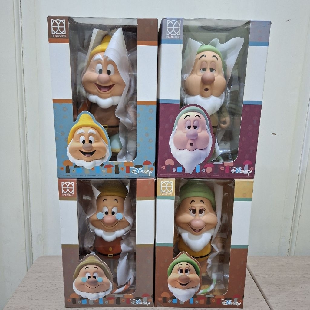 Herocross Figure Hoopy Seven Dwarfs Snow White Princess Disney/Action Figure 7 Kurcaci