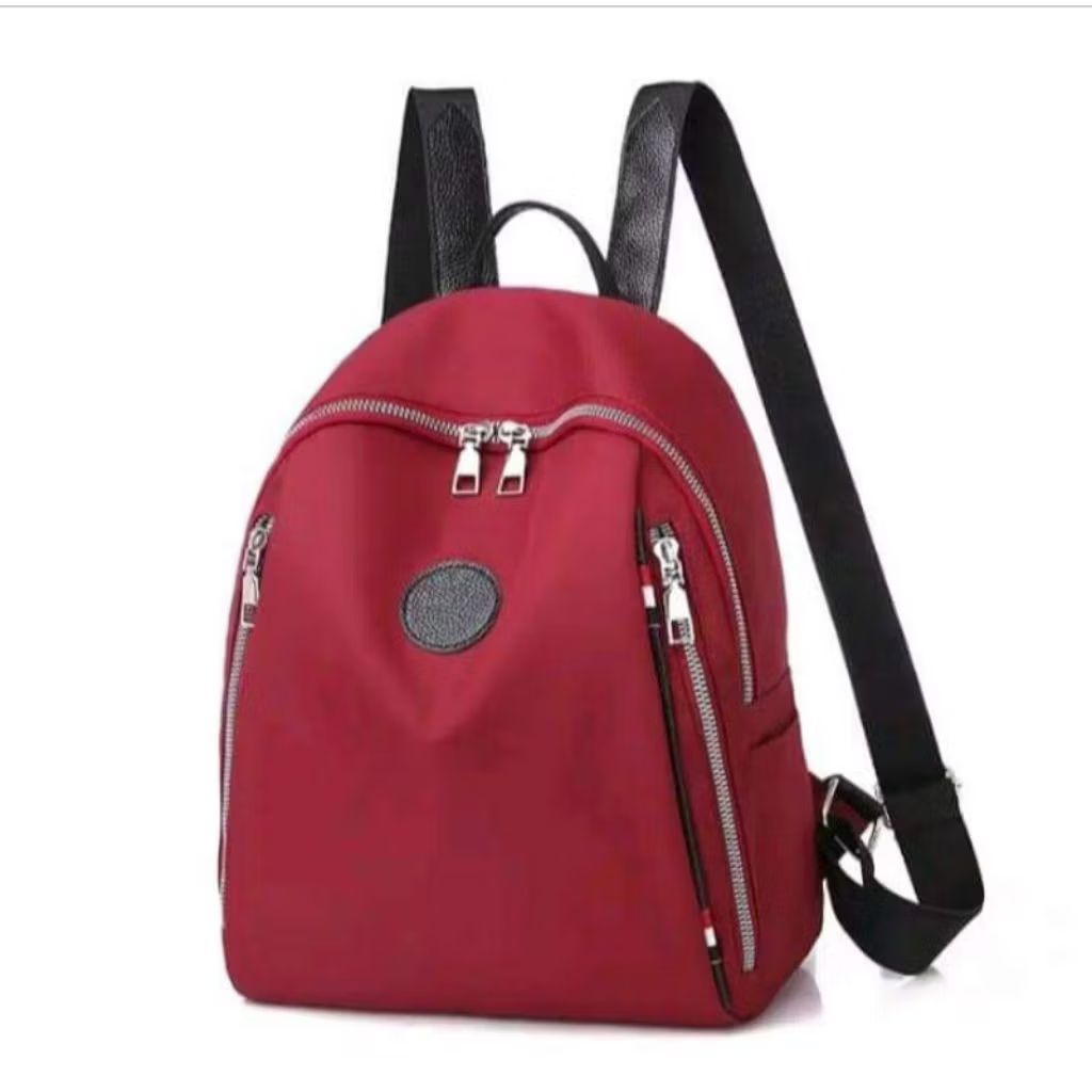 Tas Ransel Import Wanita Warna Merah