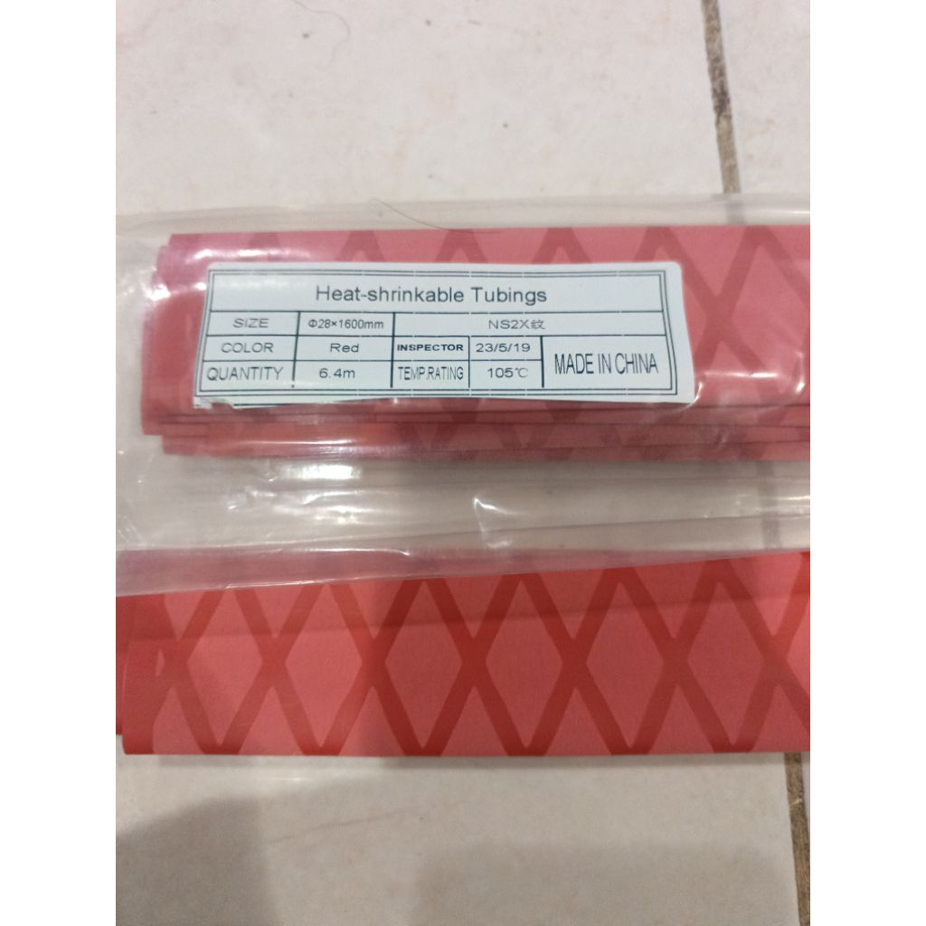 karet bakar/grip joran anti slip pelapis gagang joran pancing 28MM/panjang 160cm hitam/merah/biru/co