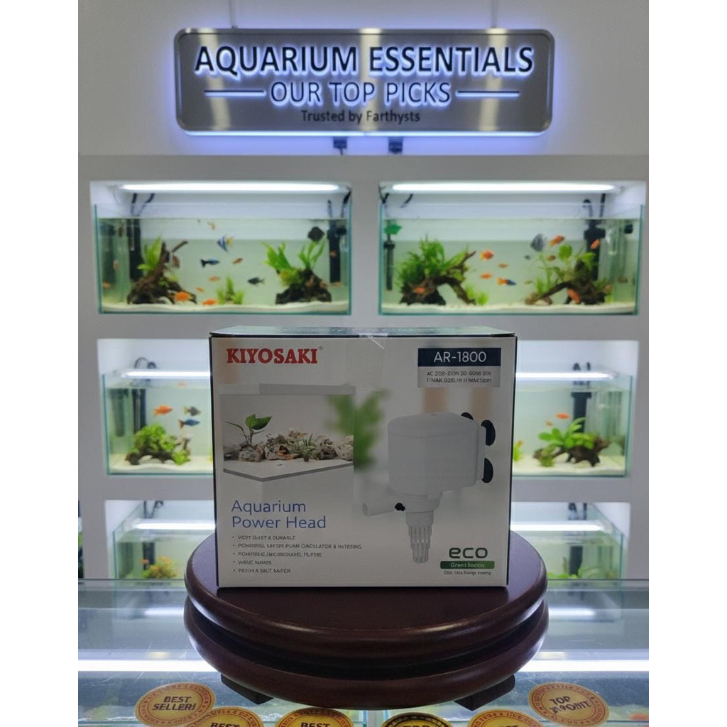 Kiyosaki AR-1800 Aquarium Power Head - Performa Maksimal & Hemat Energi