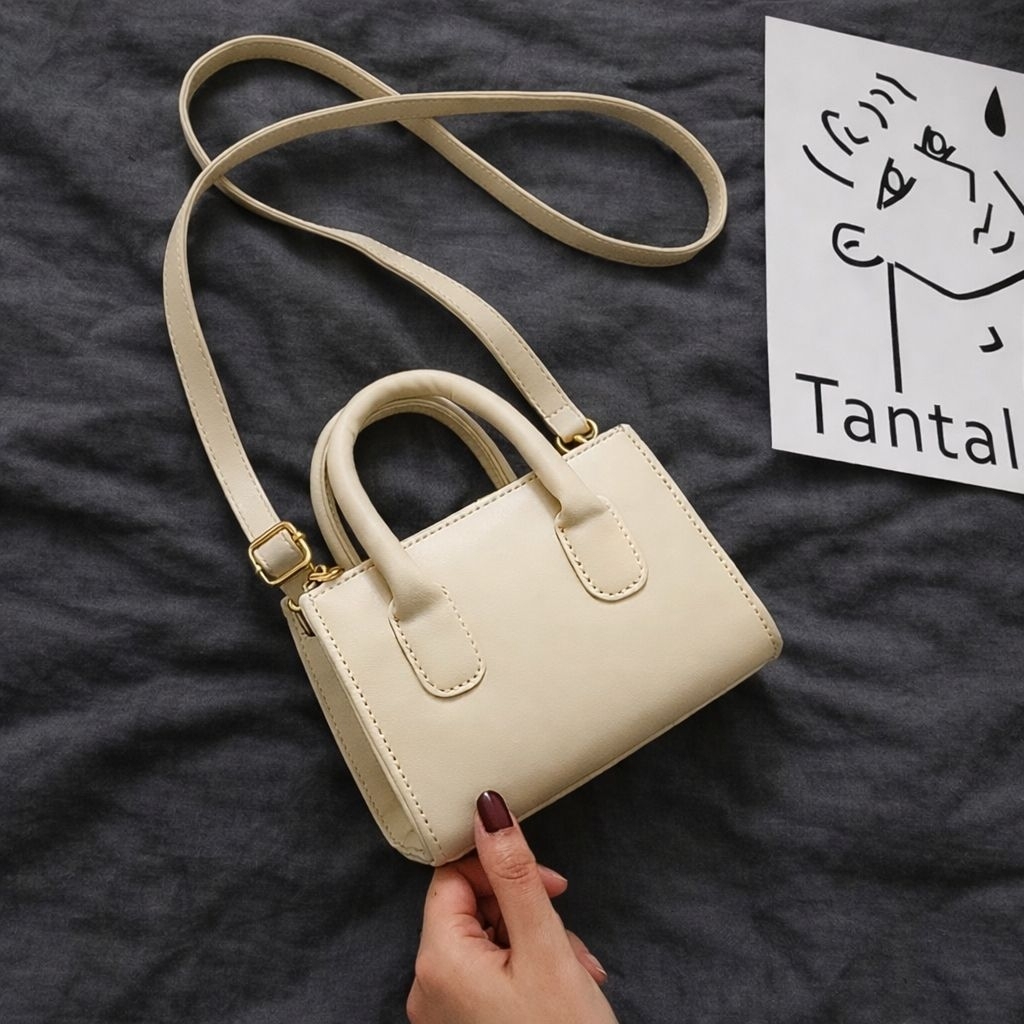 Handbag Slingbag Moana Tas Jinjing dan Selempang Wanita Polos Model Moana untuk Grosir Moana Polos T
