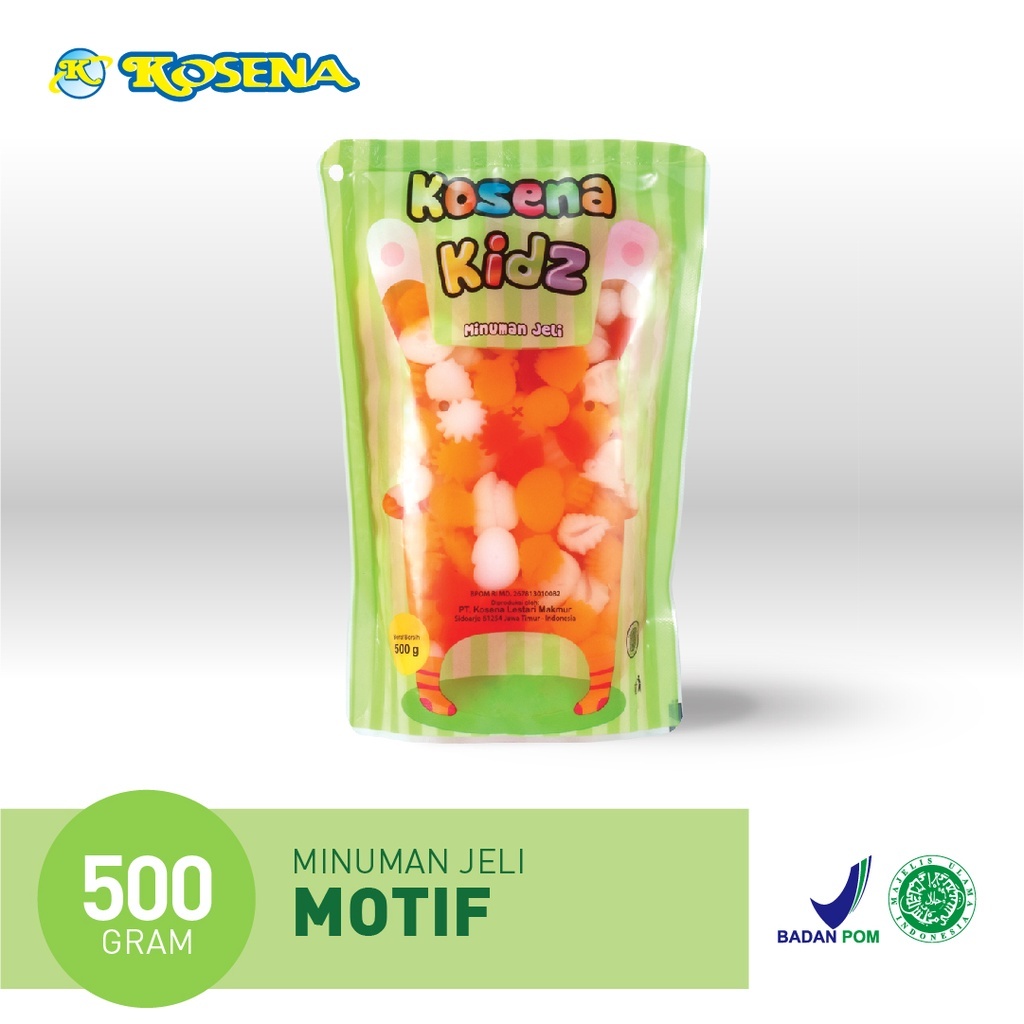 Kosena Jelly 500 gr - Jely Karakter - Manis Alami Cocok Untuk Toping Minuman