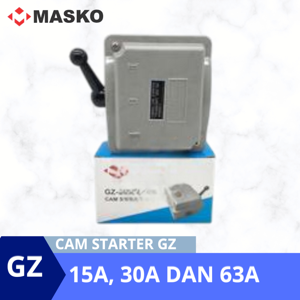 MASKO OHM SAKLAR CHANGE OVER SWITCH CAM STATER GZ MASKO 15A 30A 63A  AMPER