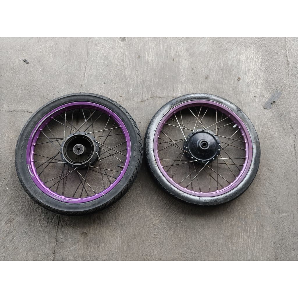 Velg Yamaha Alfa lingkaran almunium