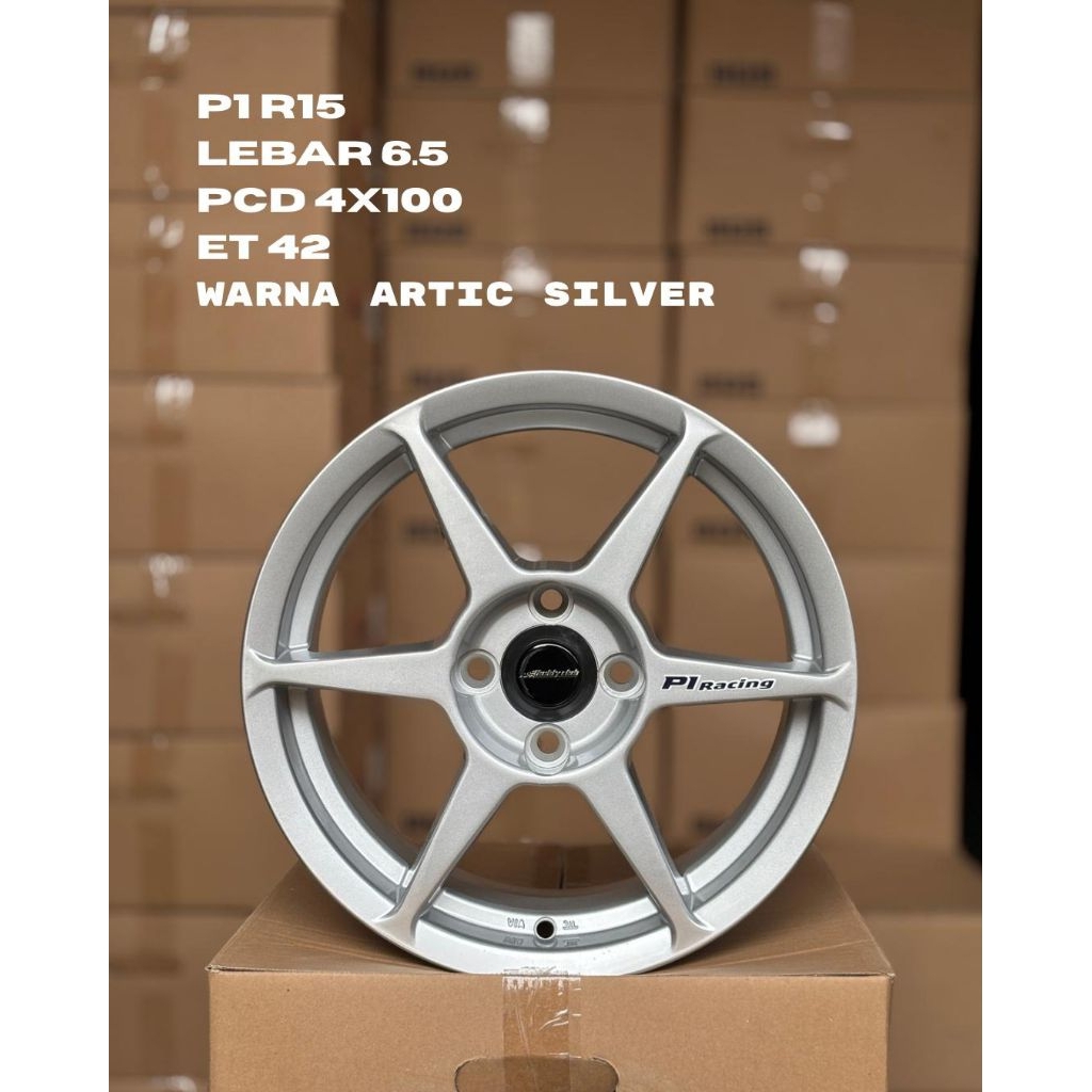 Velg racing velg mobil P1 buddyclub ring 15