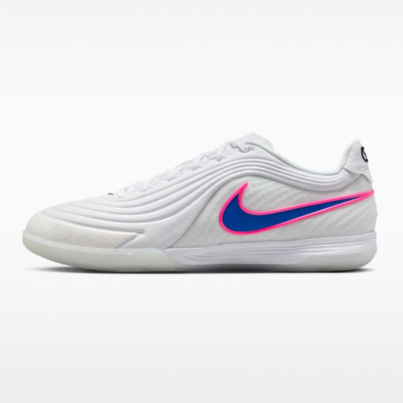 Sepatu Futsal Nike Tiempo Reactgato IC - White Racer Blue Pink HQ3159-146 Original