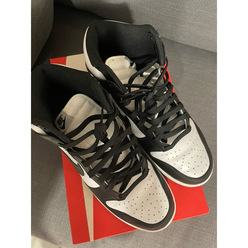 preloved n*ke dunk high panda