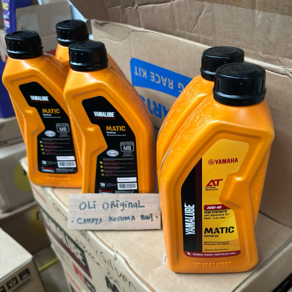 OLI MESIN MOTOR MATIC YAMALUBE MATIC 800 ML