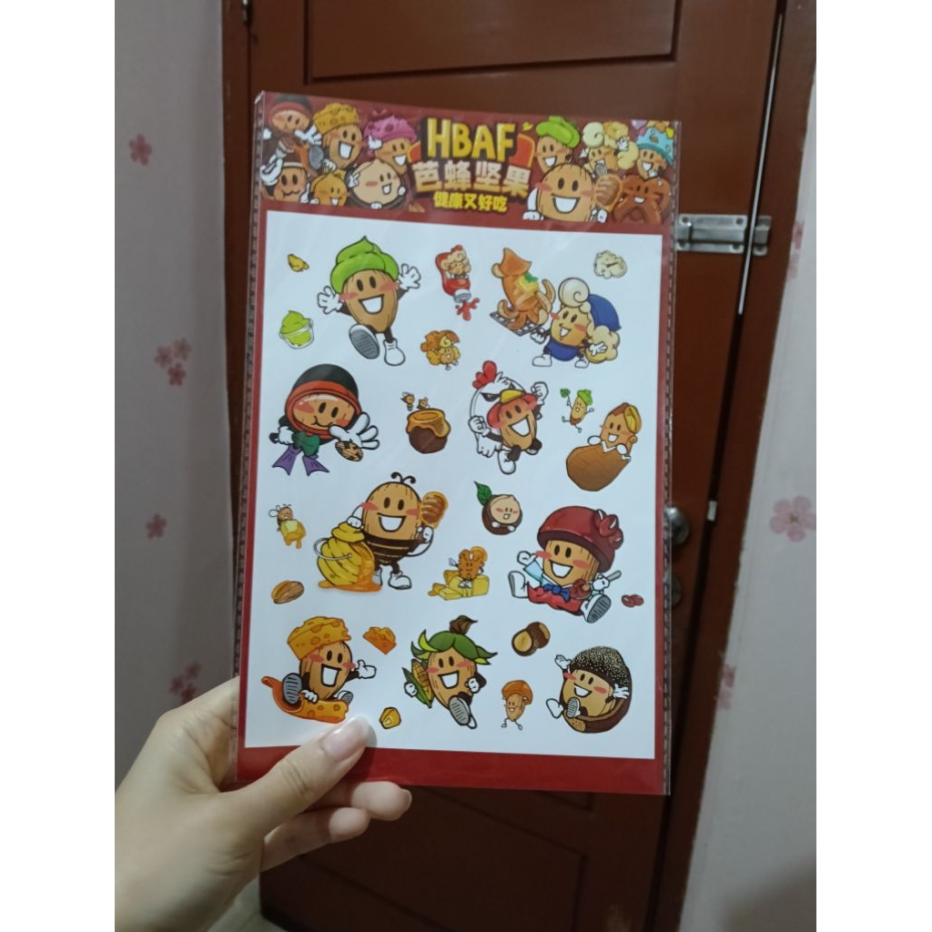 Sticker HBAF Kacang China
