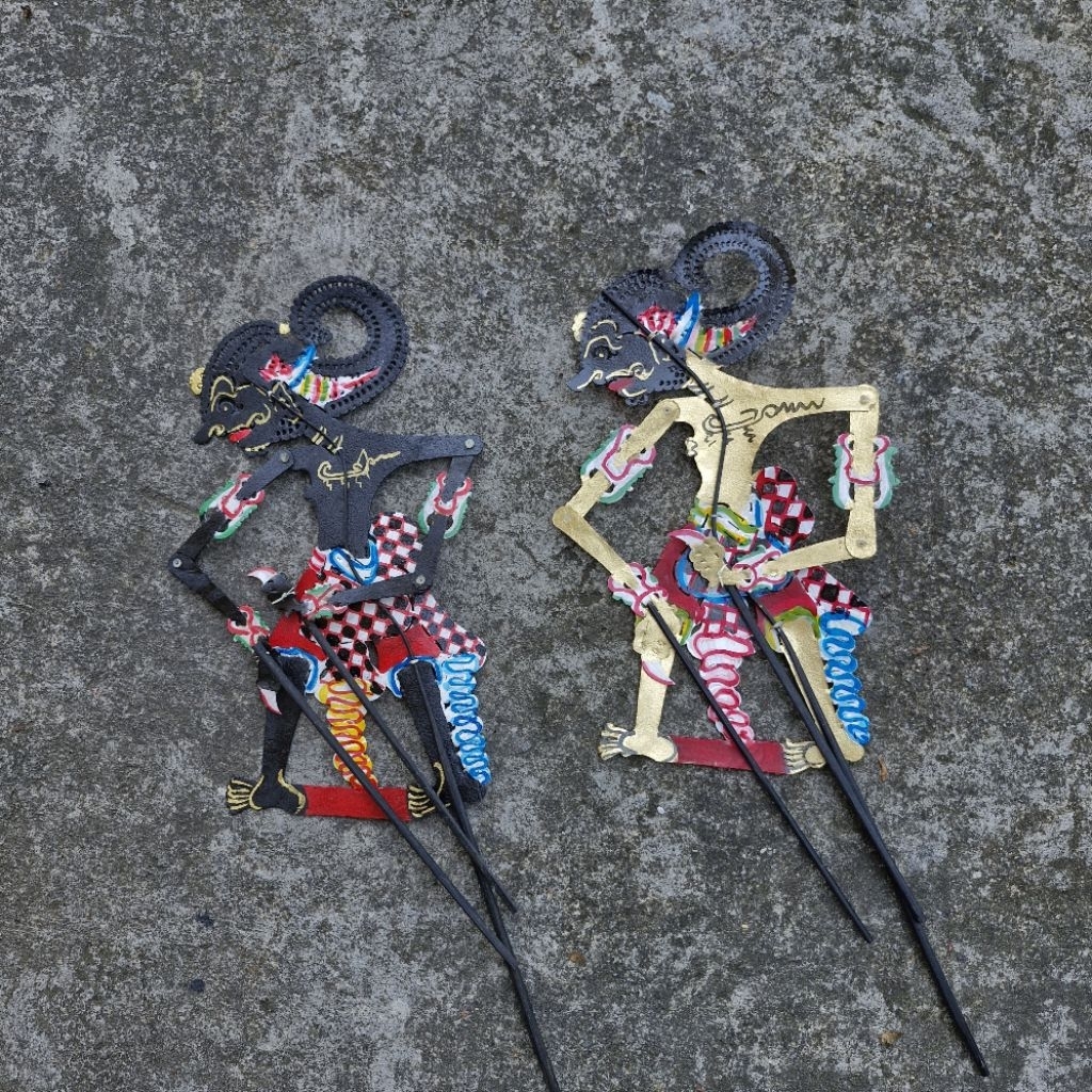 Wayang Kulit Bima 30 cm