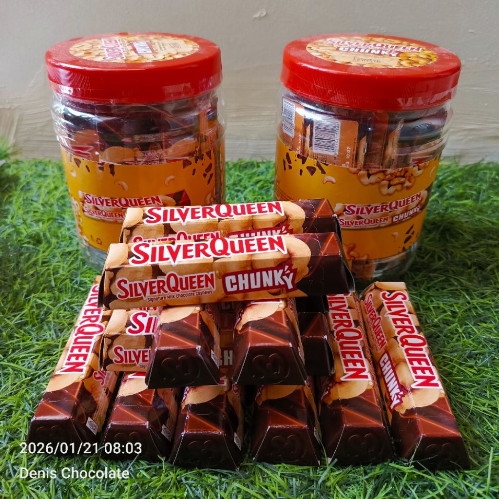 Silverqueen Chunky bar Toples isi 12pcs