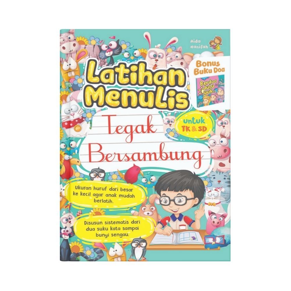 BUKU LATIHAN MENULIS TEGAK BERSAMBUNG