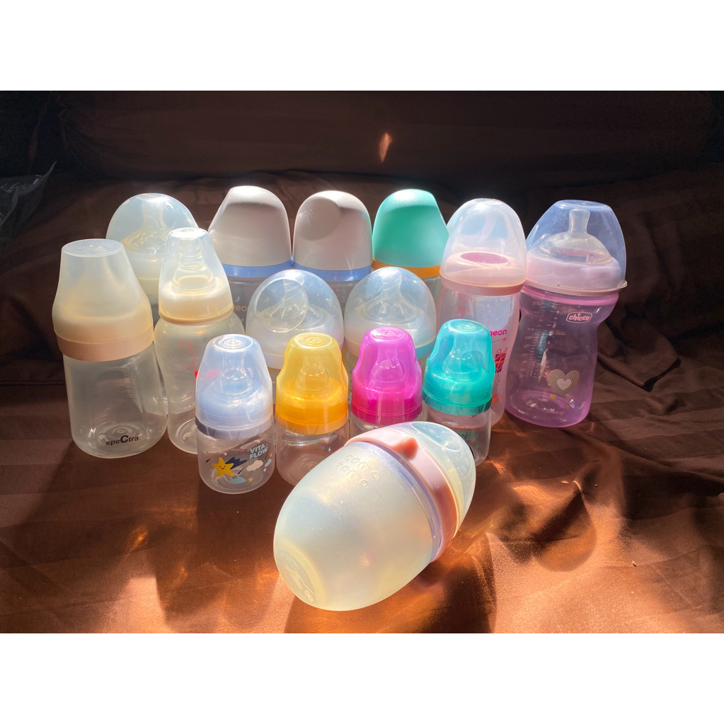 Preloved Botol Susu Avent Philips Natural Response Pigeon Spectra Vitaflow Chicco PP PPSU