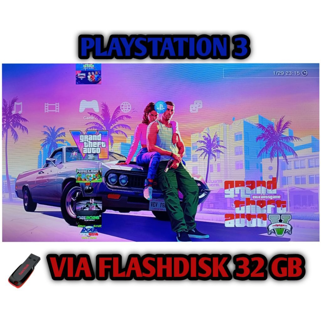 Game PS3 GTA 5 SUB INDO for PS3 CFW & HEN