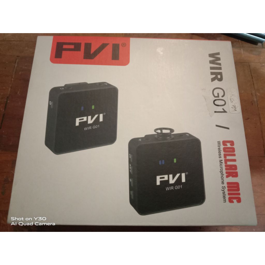 MIC WIRELESS VLOGER COLLAR MIC PVI WIR G01