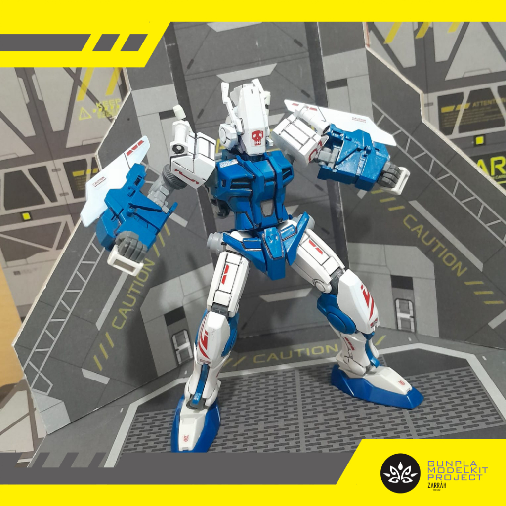 JESTA KILLER GUNDAM HG 144 CUSTOM BANDAI CAMPUR KITBASH BEKAS SECOND JUNK