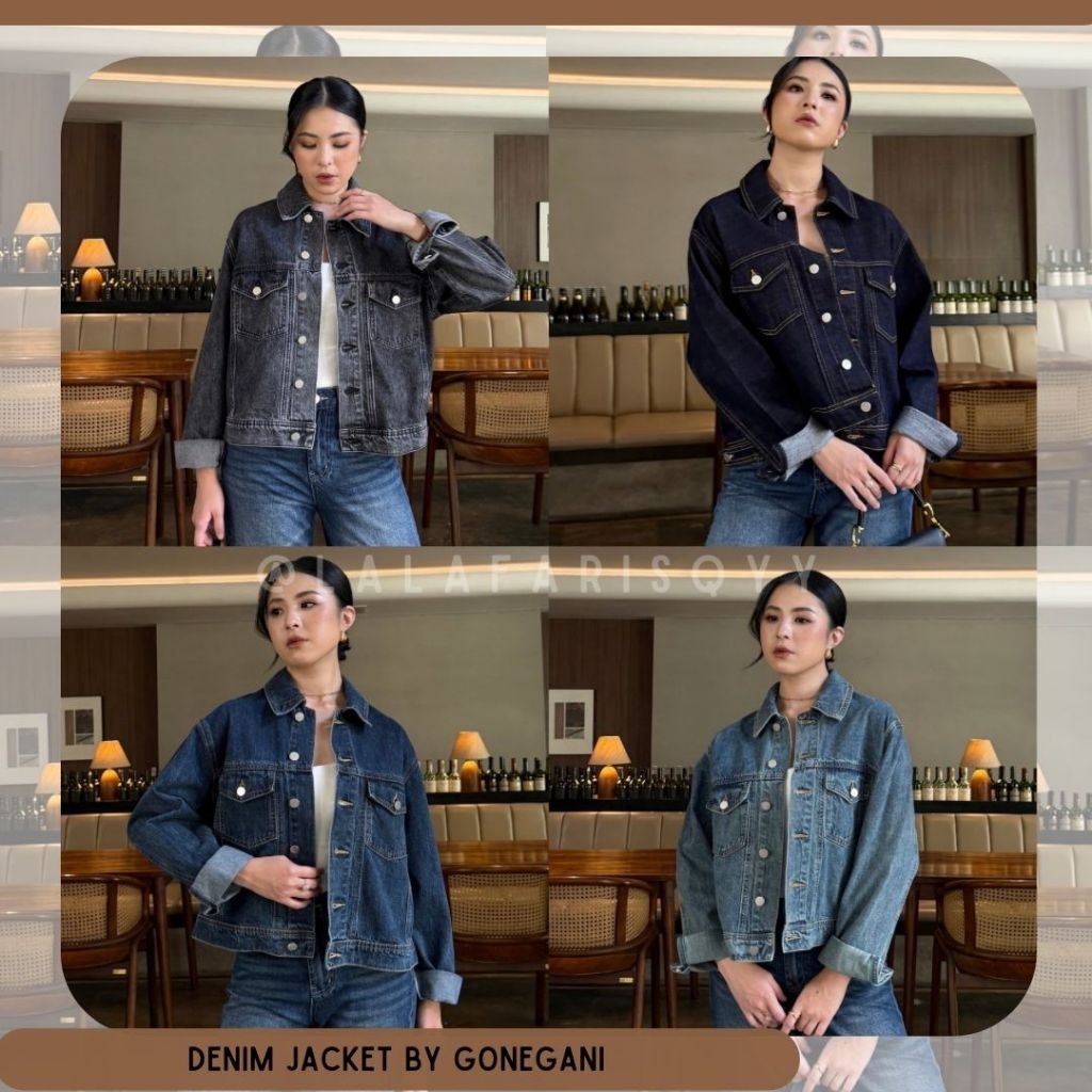 DENIM JACKET GONEGANI BY GONEGANI
