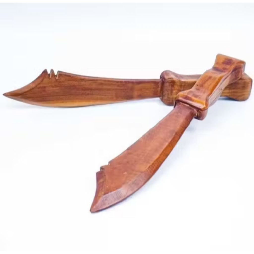 Belati Kayu Jati/Belati Latihan Kripen