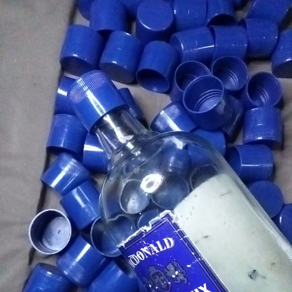Paket 25 pcs tutup botol bensin ulir drat PANJANG