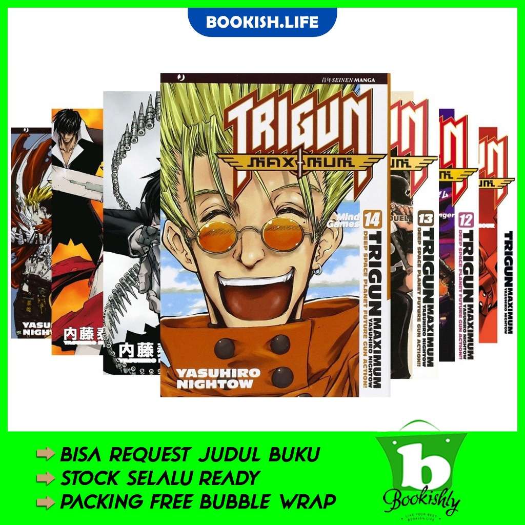 Komik Trigun Maximum (14 book series English)