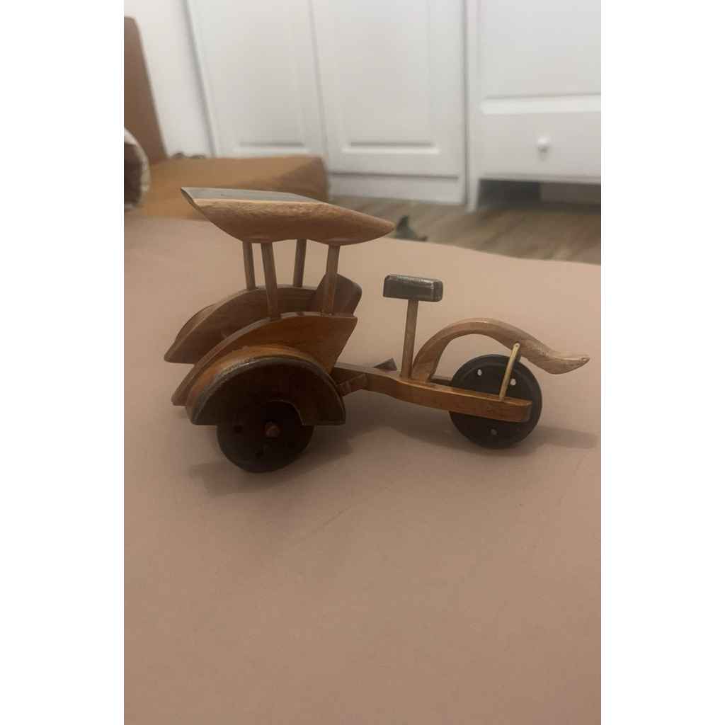 [PRELOVED LIKE NEW] BECAK BECAK AN KAYU