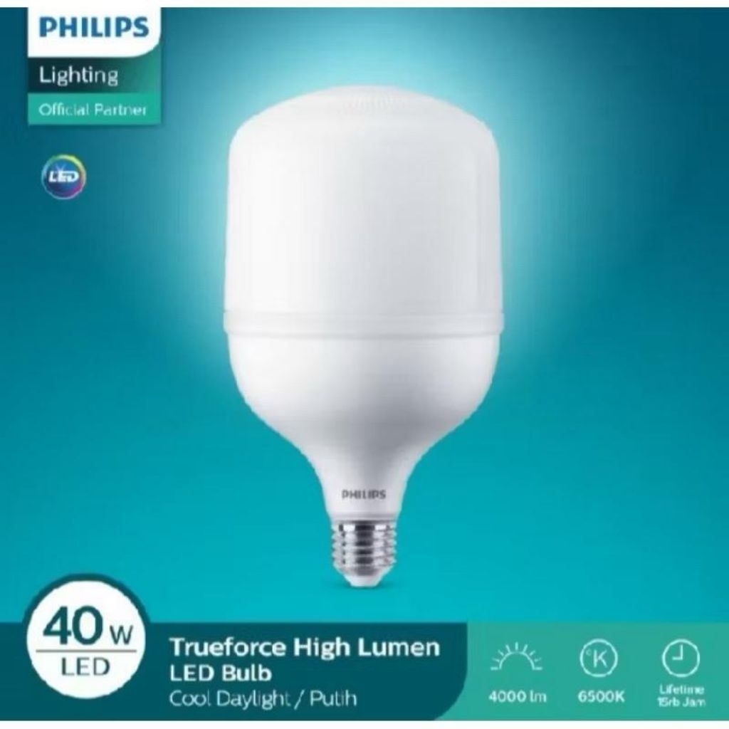promo Philips LED 50 watt dan 40 watt 2 pcs