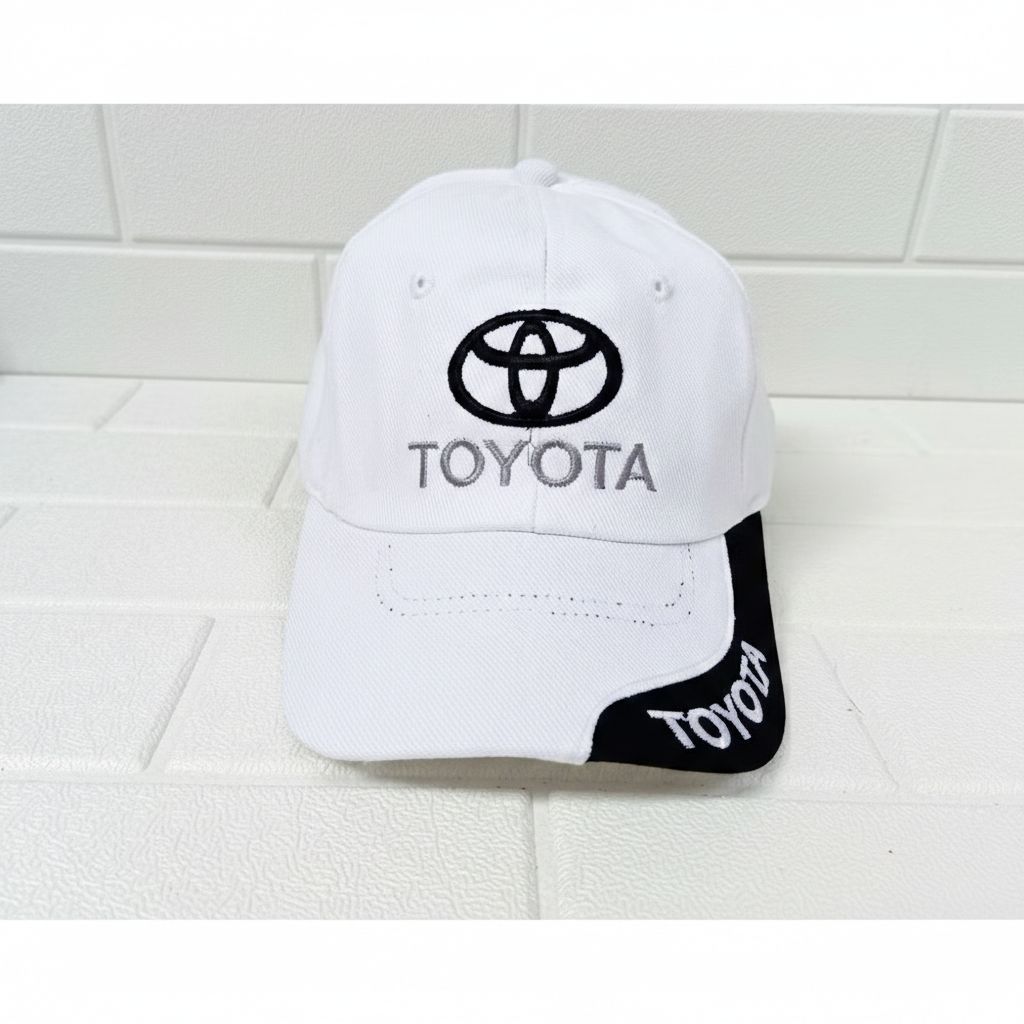 Topi Baseball Bordir Toyota - Topi Pria Mekanik Bengkel Toyota Fashion Style 2026 Bahan Daimaru