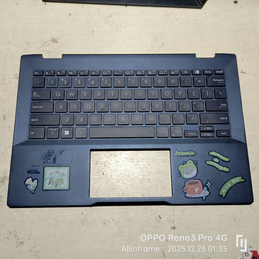 FRAME KEYBOARD LAPTOP ASUS ExpertBook Flip B5 B5302F B5302FE B3302 NB3501