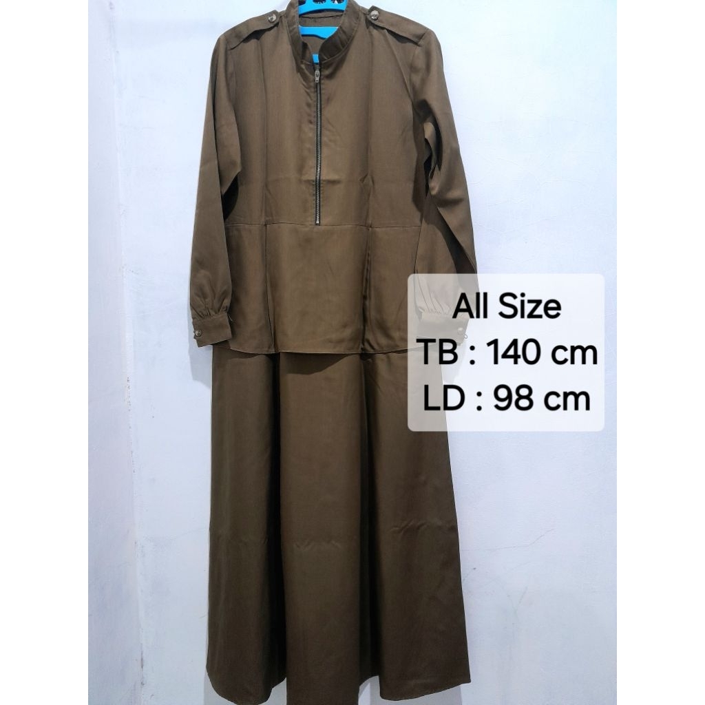 Gamis Seragam Pemda Preloved – Kondisi Mulus, No Minus