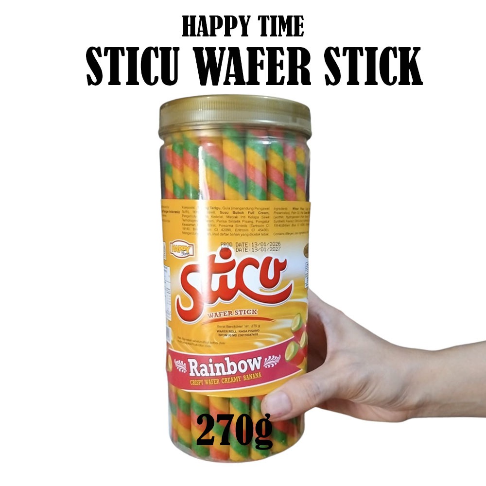 HAPPY TIME STICU WAFER STICK 270g