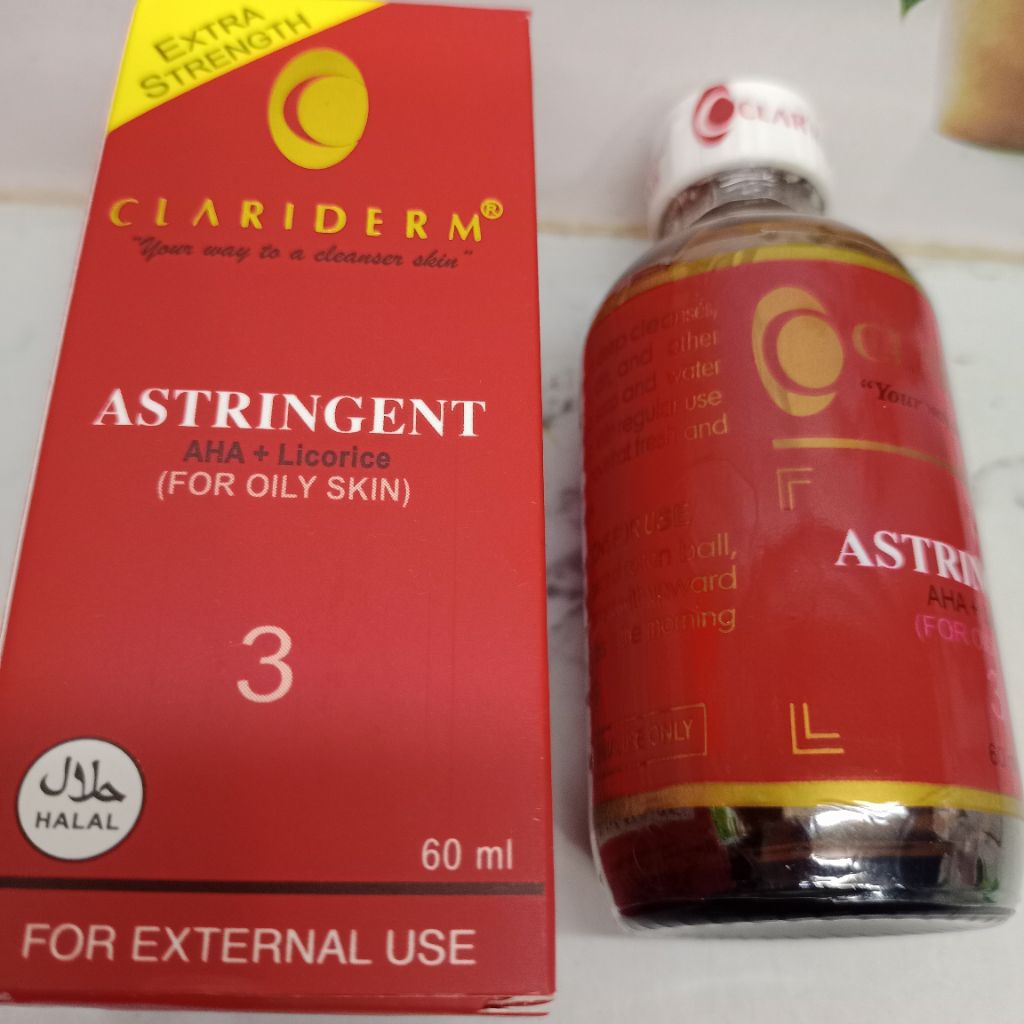 ORIGINAL Clariderm Astringent Ori