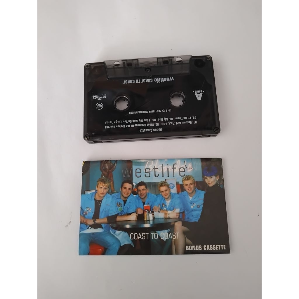 Kaset Pita Westlife Album Coast to Coast