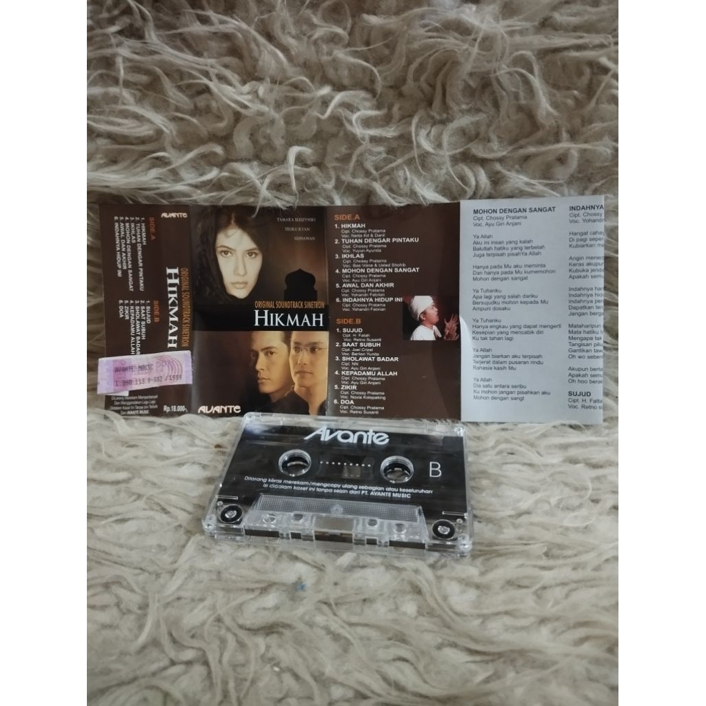 original sountrack sinetron kaset pita