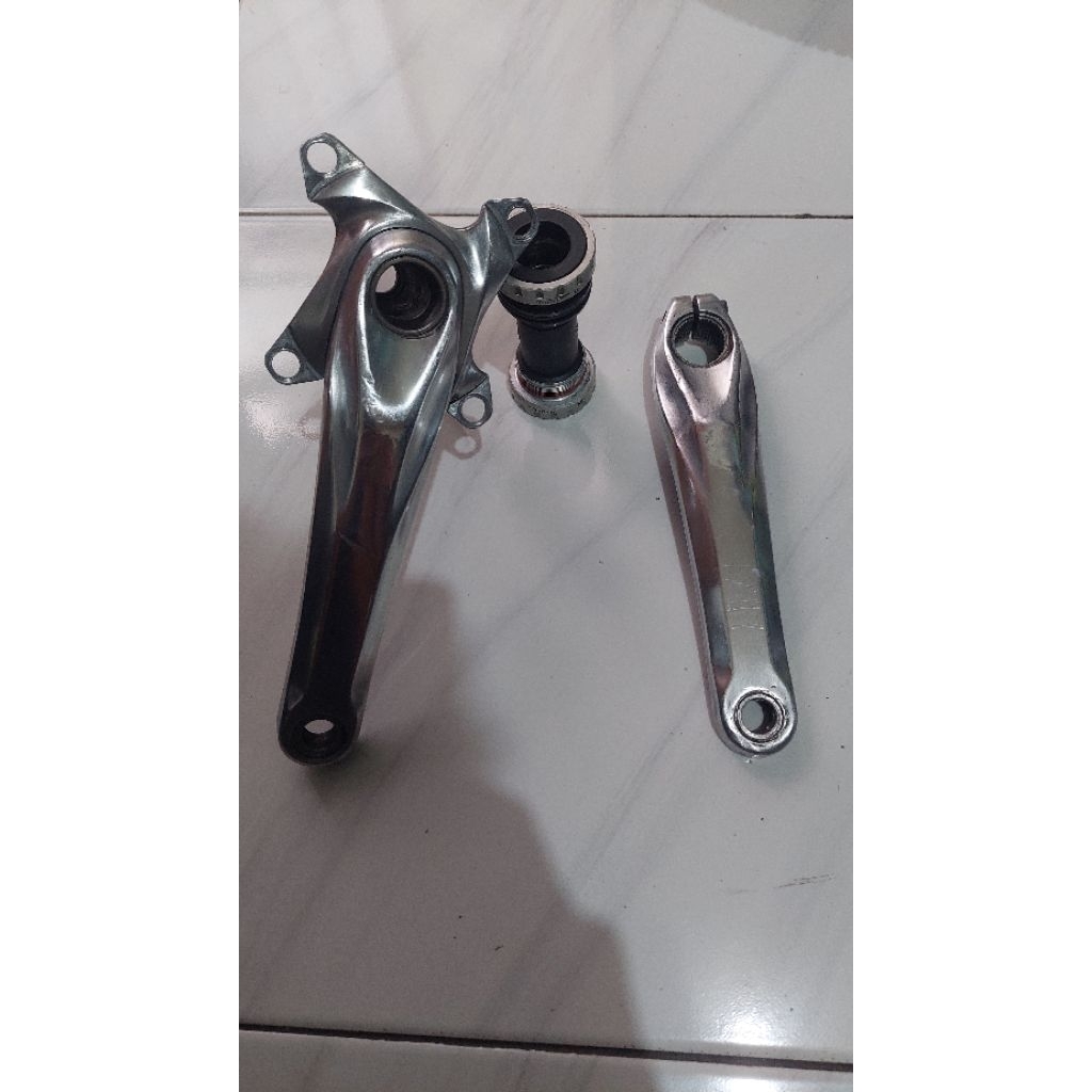 crank shimano deore arm 175 bcd 104 + bb